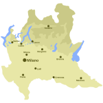 Carte Lombardie