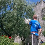 Vezio Castle falconry