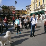 Walking and shopping in Bellagio