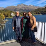 Happy couples in Sankt Moritz