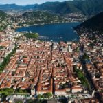 Como city sky view