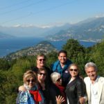 Lake Como view from mountain