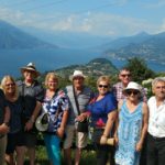 Lago di Como vista dalle montagne